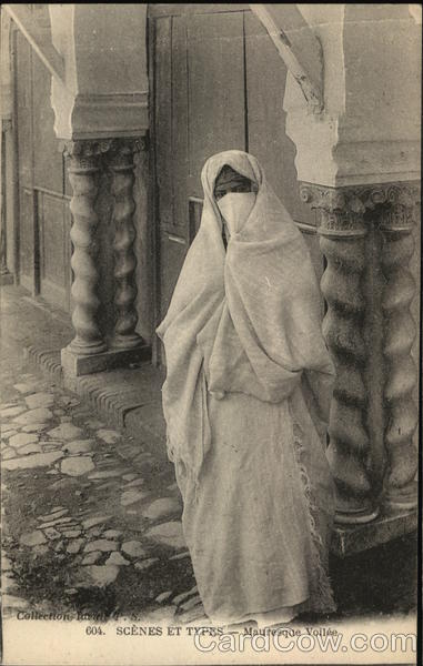 Mauresque Voilee Algeria Arab