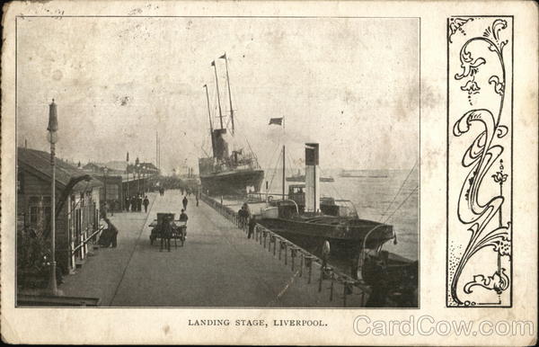 Landing Stage, Liverpool UK Merseyside