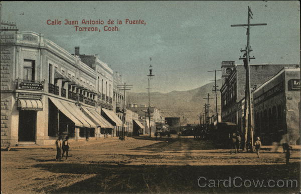 Calle Juan Antonio de la Puente Torreon Mexico