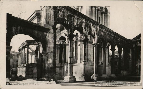 Diocletian's Palace Split Croatia Eastern Europe