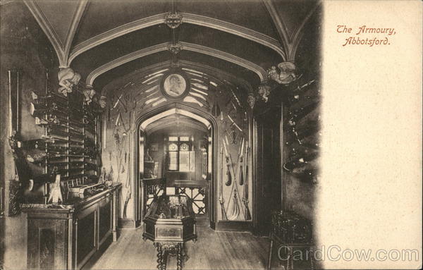 View of the Armoury Abbotsford England