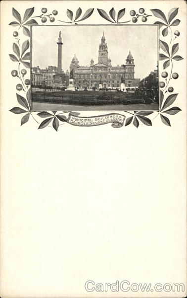 Municipal Buildings, Geoge's Square Glasgow Scotland