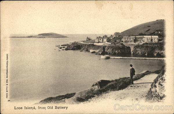Looe Island from Old Battery UK