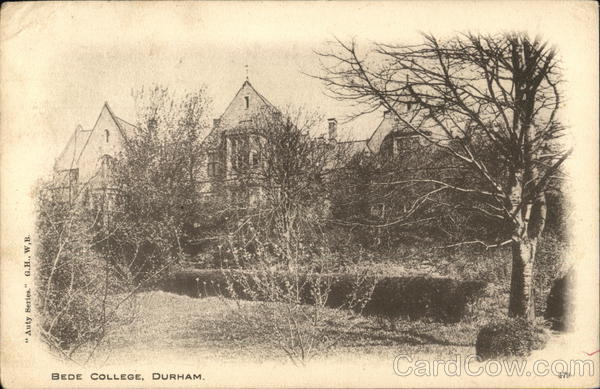 View of Bede Cottage Durham England