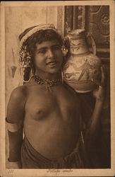 Arab Girl Postcard