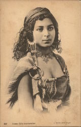 Jeune Fille Marocaine Arab Postcard Postcard Postcard