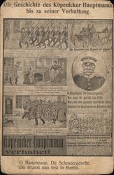 Kopenicker Hauptmann - Wilhelm Voigt Postcard