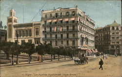 "La Depeche Algerienne (Style Arabe) Algiers, Algeria Africa Postcard Postcard Postcard