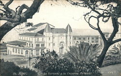 Le Kursaal et la Caserne Pelissier Algiers, Algeria Africa Postcard Postcard Postcard