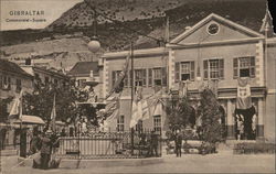 View of Commercial Square Gibraltar, Gibraltar Spain Postcard Postcard Postcard