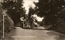 West Entrance to Village Hawkhurst, England Kent Postcard Postcard Postcard