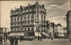 Central Hotel Postcard