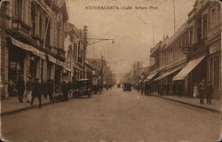 Calle Arturo Prat Antofagasta, Chile Postcard Postcard Postcard