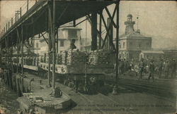 Copper Mining Shipment on Railcars, valued at $700,000 Antofagasta, Chile Postcard Postcard Postcard