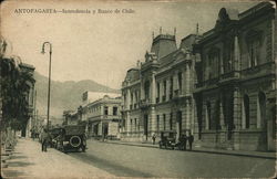 Intendencia Y Banco De Chile Antofagasta, Chile Postcard Postcard Postcard