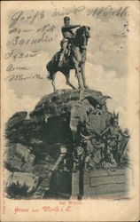 Kaiser Friedrich Monument Postcard