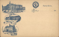 Station Hotel Ayr, Scotland Postcard Postcard Postcard
