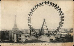 The Great Rheel - Avenue de Suffren Postcard