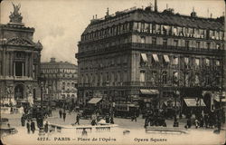 Place de l'Opera Postcard