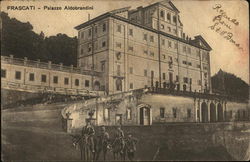 Palazzo Aldobrandini Frascati, Italy Postcard Postcard Postcard