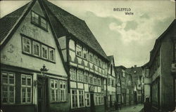 Street Scene Bielefeld, Germany Postcard Postcard Postcard