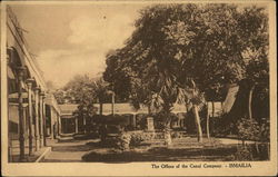 The Offices of the Canal Company - Ismailia Egypt Africa Postcard Postcard Postcard