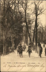 Le Bois de Boulogne. - Aux Acacias Postcard