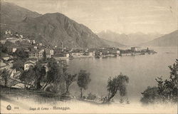 Vista Del Lago Di Como Postcard