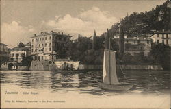 Hotel Royal Varenna, Italy Postcard Postcard Postcard