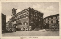 Palazzo Comunale Perugia, Italy Postcard Postcard Postcard