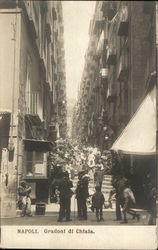 Gradoni di Chiaia Naples, Italy Postcard Postcard Postcard