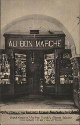 Au Bon Marche Store Cava de' Tirreni, Italy Postcard Postcard Postcard