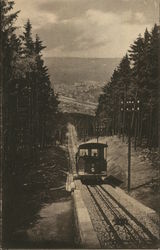 Die Bergbahn - Funicular Railway Postcard
