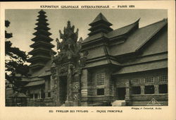 Pavillon des Pays-Bas - Facade Principale Paris, France 1931 Paris Colonial Exposition Postcard Postcard Postcard