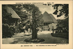 Cameroun Togo - Vue D'Ensemble du Grand Pavillon Postcard