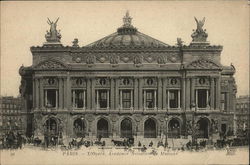 L'Opera, Academie Nationale de Musique Postcard