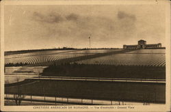 Cimetiere Americain de Romagne - Vue d'ensemble Postcard