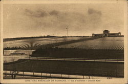 Cimetiere Americain de Romagne - Vue d'ensemble France World War I Postcard Postcard Postcard