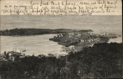 View of Bay Port Antonio, Jamaica Postcard Postcard Postcard