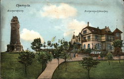 Bismarckturm, Bismarckschlosschen Postcard