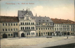 Markt mit Rathaus Postcard