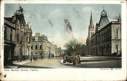 New Market Street Falkirk, Scotland Postcard Postcard Postcard