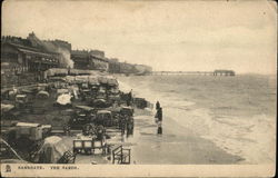 Looking Along the Sands Ramsgate, England Kent Postcard Postcard Postcard