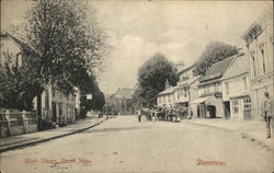 High Street, South View Dunmow, England Essex Postcard Postcard Postcard
