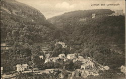 Lynton and Lynmouth England Somerset Postcard Postcard Postcard