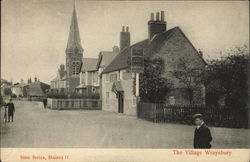 View of Village Wraysbury, England Postcard Postcard Postcard
