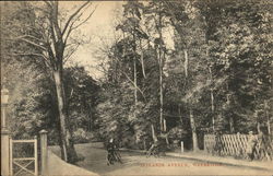 View of Oatlands Avenue Weybridge, England Kent Postcard Postcard Postcard