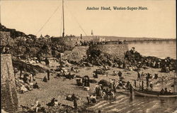 Anchor Head Weston-super-Mare, Great Britain Postcard Postcard Postcard
