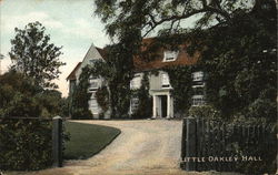 Little Oakley hall Postcard