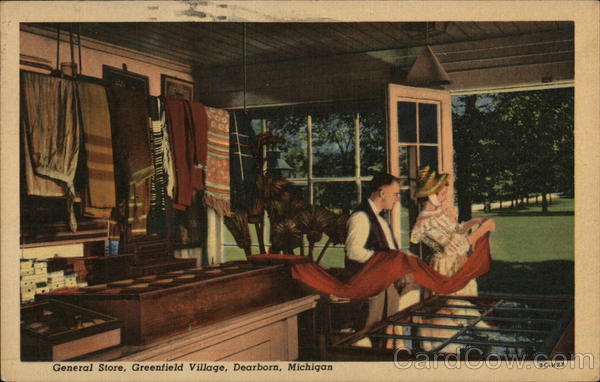 General Store, Greenfield Village Dearborn Michigan